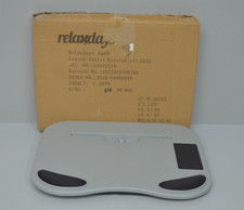 Relaxdays Laptop-Tablett Knietablett mit Halterung für 11 Zoll große Tablet Grau