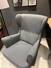 STRANDMON Sessel und Hocker