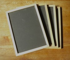 Kreidetafel Wandtafel Notiztafel. 4er Set