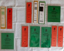 Klemmtaschen, Briefmarkentaschen, 12 Packungen, diverse Größen, Hawid und Prinz
