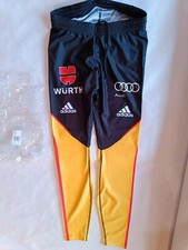DSV ADIDAS Hose Rennanzug Skilanglauf Hose TEAM GERMANY Herren XC Tight M S NEU