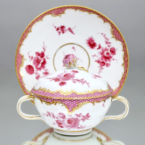 Meissen 1765 ecuelle - meissen, 1765: