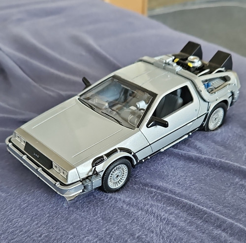 Welly delorean dmc - back, to