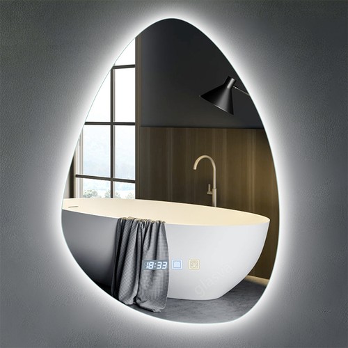 Badspiegel mit led - badspiegel,