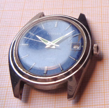 Ältere Handaufzug AU Stahl Werk Citizen 2610 A defekt für Teile GB14 Gebrauchssp