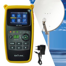 Satlink WS-6933 Camping Satfinder HD DVB-S + DVB-S2 8PSK SAT Messgerät 800mah