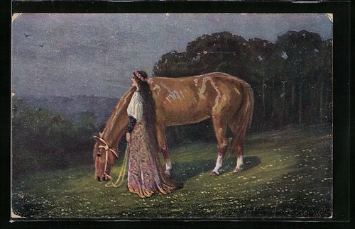 Künstler alfred mailick - künstler-ak,