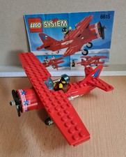 Lego System 6615 Eagle Stunt Flyer, Doppeldecker mit BA