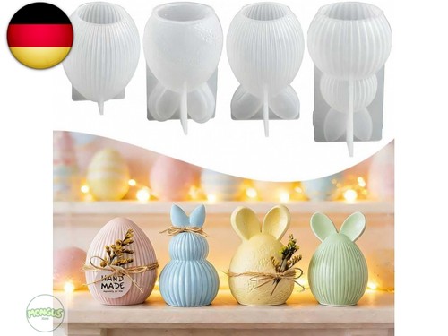 Silikonform ostern eier - ostern, 4