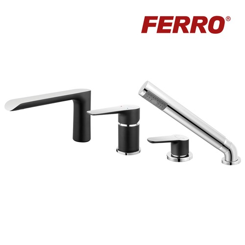 Ferro wannenrandarmatur loch - wannenrandarmatur,
