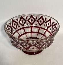 STEINSCHÖNAU Glas-Schale mit