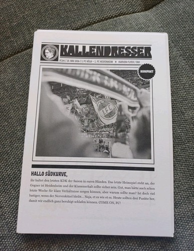 Fanzine ultras flyer - fanzine,