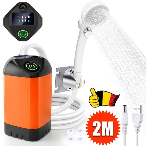 Tragbare campingdusche 4800mah - tragbare,