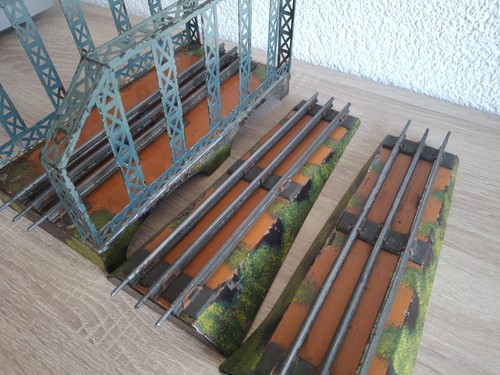 Blechspielzeug modellbahn bing - blechspielzeug,