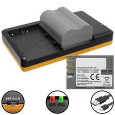 2 Akkus + Dual-Ladegerät