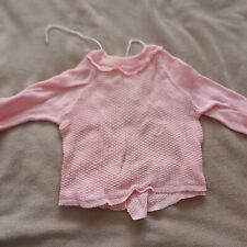 Original DDR strick Jacke Jäckchen rosa Baby Kleidung ca. 56 62 ab 2 Monaten