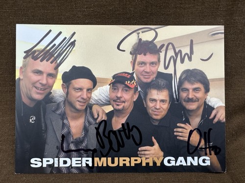 Autogrammkarte spider - autogrammkarte, "spider