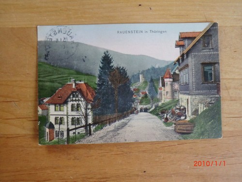 Ansichtskarte rauenstein - ansichtskarte,