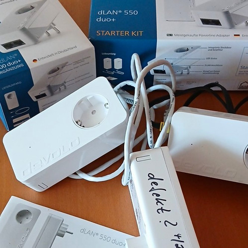Devolo dlan 550 duo starter - 550,