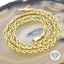 Wert 5.400,- Massive Königs Kette 585 / 14 Karat Gelb Gold 47 cm xxyy