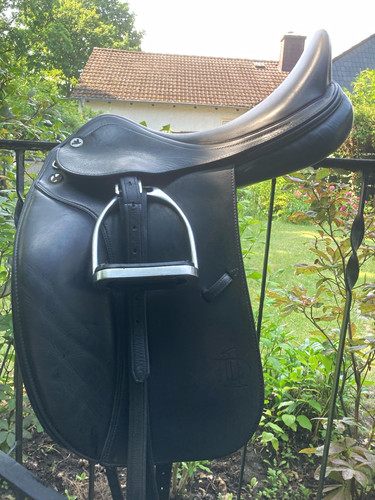 Dressursattel leder - dressursattel,