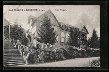 Schierke, Ansichtskarte, Hotel