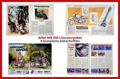 Adler 250 literaturpaket - mb,