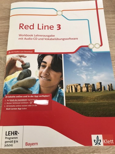 Red line bayern - line, workbook
