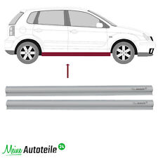 2x Schweller Reparaturblech für Volkswagen Polo 9N 2001-2009 / Paar / L=R