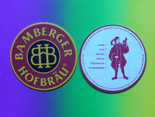 Bamberger Hofbräu & WEYERMANN -   Bierdeckel NEU