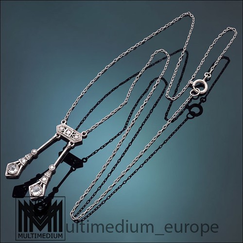 Art deco 835 silber lavaliere - art,