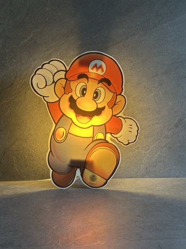 Vintage super mario reklame - vintage,