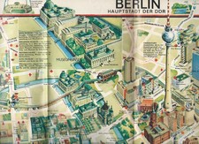 Illustrierter Stadtplan