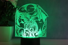 Drachenlampe LED Lampe als