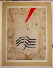 JAMES COIGNARD ,  RADIERUNG -  CARBORUNDUM  . EDITION ARTIST , signiert .