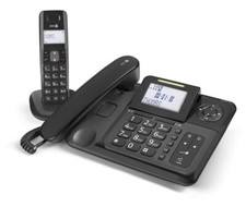 Doro Comfort 4005 Duo Telefon mit Anrufbeantworter Schnurlos und Schnurgebunden