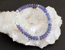 Natur Tansanit Armband
