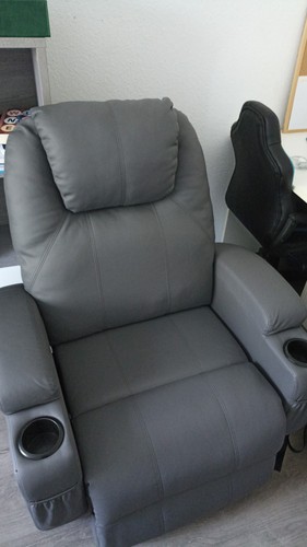 Massagesessel mit fußhocker - massagesessel,