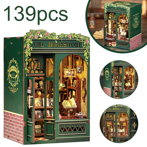 Book nook holzpuzzles 139 - 3d-holzpuzzles,