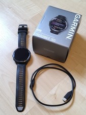 Garmin Forerunner 965 Schwarz/Carbongrau gut gepflegt 47,1mm Amoled Display