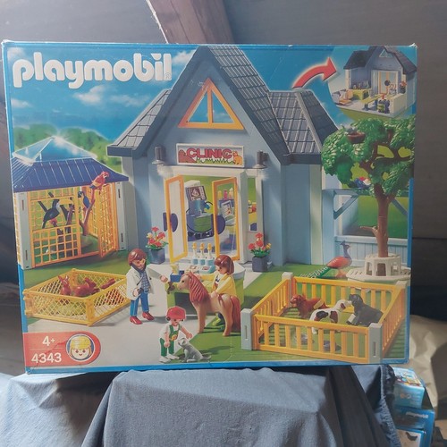 Playmobil tierklinik 4343 mit - tierklinik, 4343,