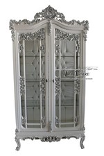 Vitrine Kristall Weiß Und