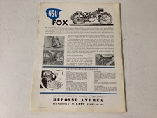 NSU Fox 125 Prospektblatt