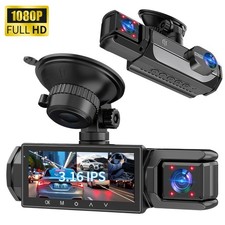 Dual Lens Autokamera Dashcam
