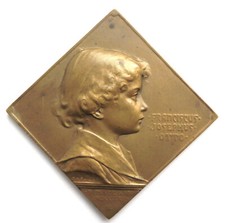 [R1998] Medaille 1916, Auf Franz Joseph Otto, sign. Kautsch