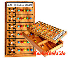 Superhirn Master Logic Color Knobelholz Logikspiel Knobelspiel mit Farbcodes