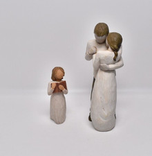 "Weidenbaumfiguren ""Versprechen"" und ""Liebe zum Lernen"