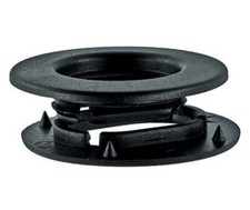 4x OVAL Fußmatten Befestigung