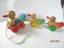 Spielzeug,  3 nach zieh Enten