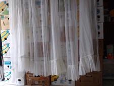 Gardine 480x210cm weiß